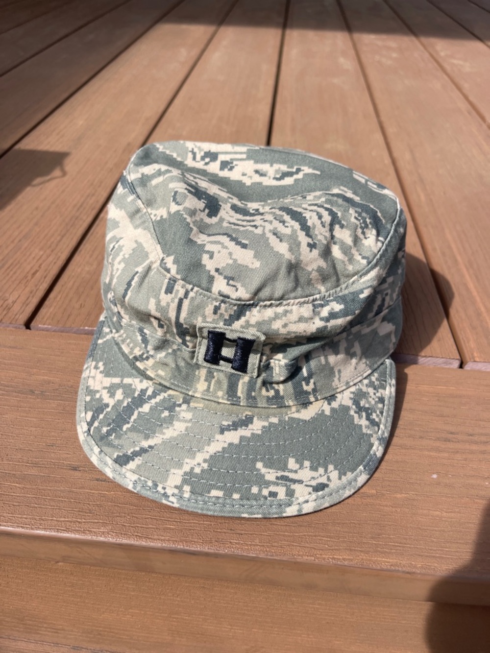 Camouflage Utility Patrol Cap - Olive Green